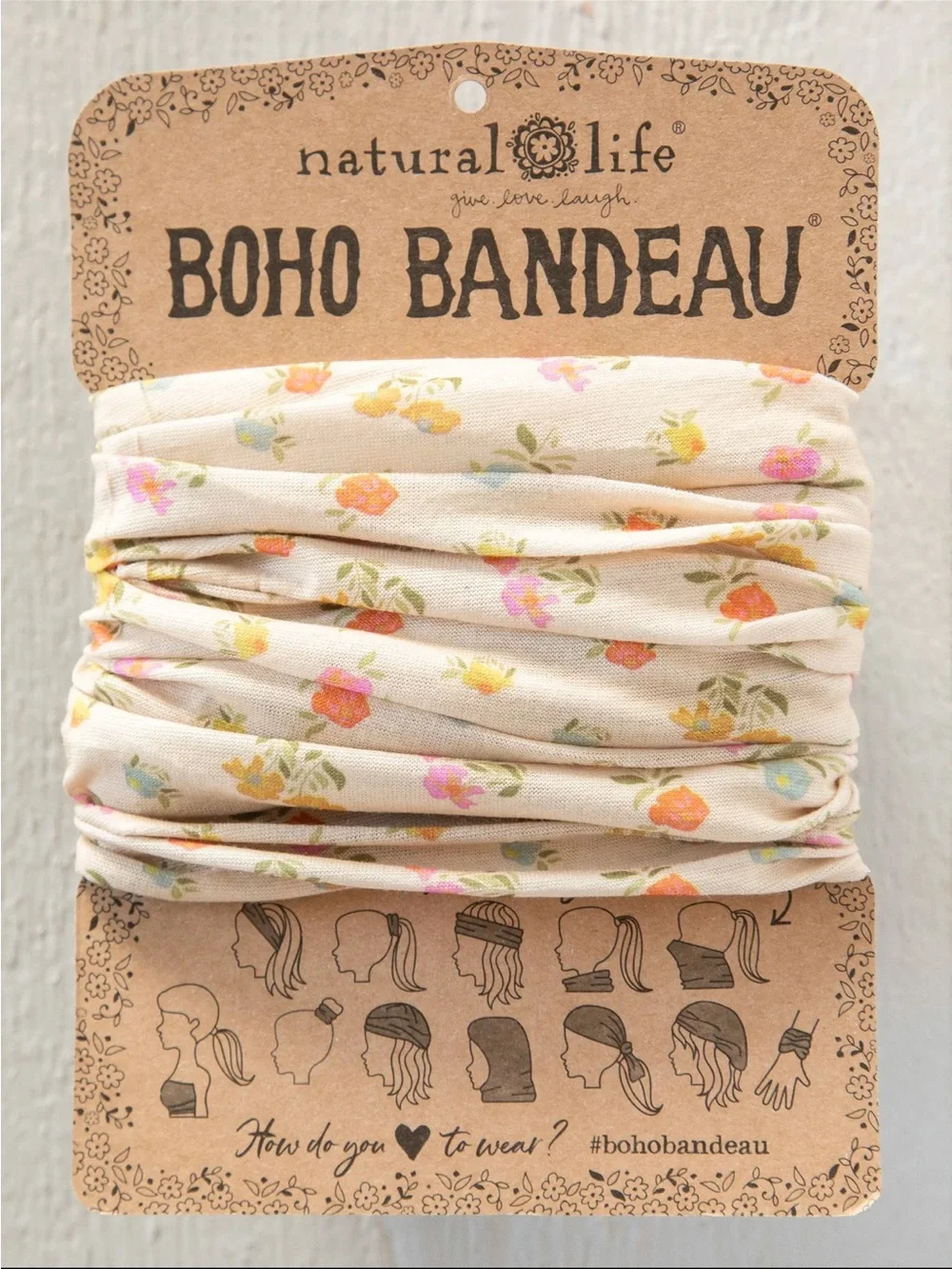 Natural Life boho bandeau hair band